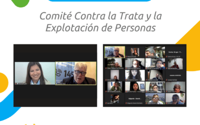 Encuentro Virtual con el Comité Ejecutivo Contra la Trata y la Explotación de Personas